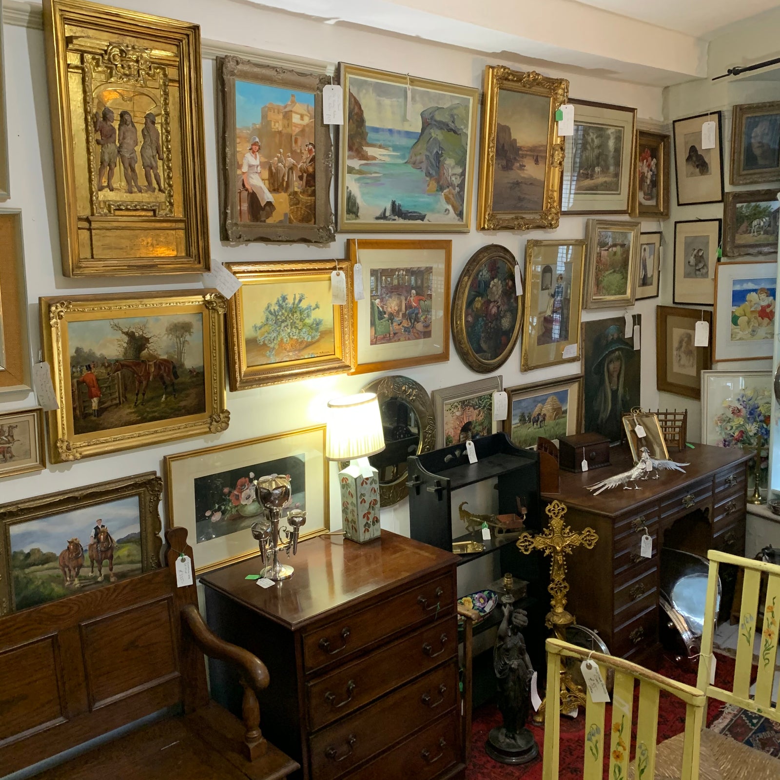 Lomond Antiques, making a cracking success of there move across the landing