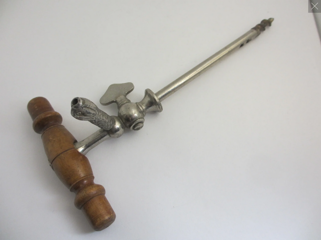 A champagne tap?