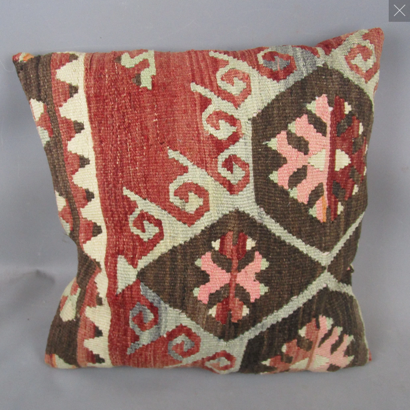 Reusing the good bits from old antique rugs