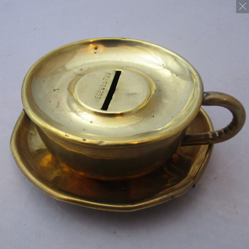 You can tell this is antique, 2 easy give aways