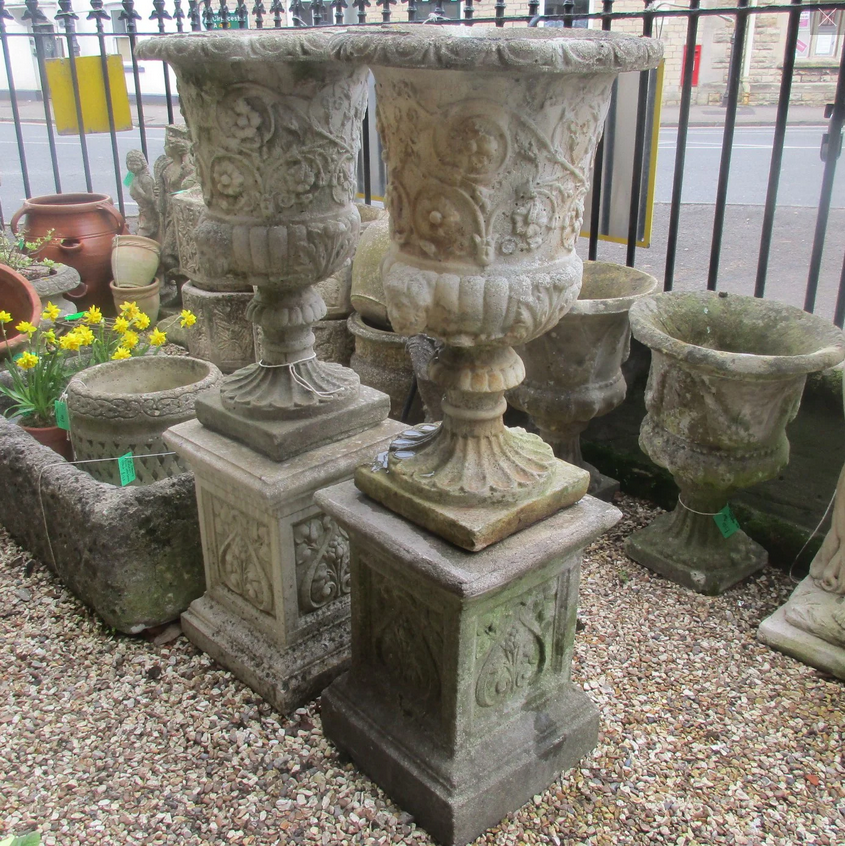 Flood, frost, snow. Beat the competition for antique and vintage garden items