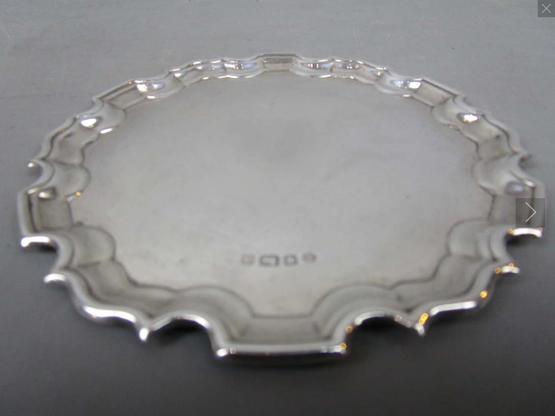 What is a salver used for?