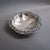 1000 Grade Solid Fine Silver Enamel Detailed Slavic Caviar Dish Antique Edwardian c1910