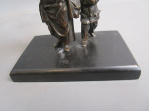 19th Century Dutch Bronze The Pick Pocket Figurine Antique Victorian c1840