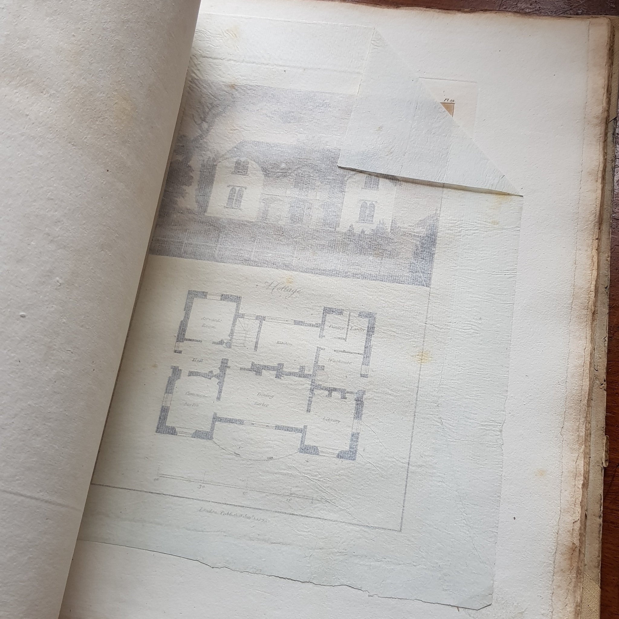 Ferme Ornee Or Rural Improvements A Series Of Domestic And Ornamental Designs Book Antique Circa 1800