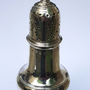 Sterling Silver Urn Pattern Muffiner Shaker Table Caster Antique Georgian London Circa 1793
