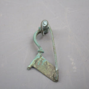 Ancient Roman Bow Brooch Pin Intact 4th Century A.D.