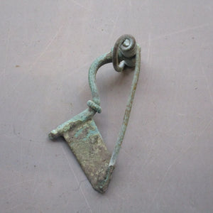 Ancient Roman Bow Brooch Pin Intact 4th Century A.D.