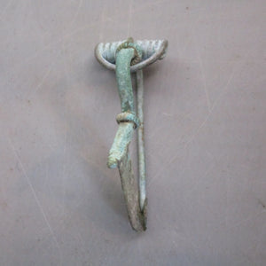 Ancient Roman Bow Brooch Pin Intact 4th Century A.D.