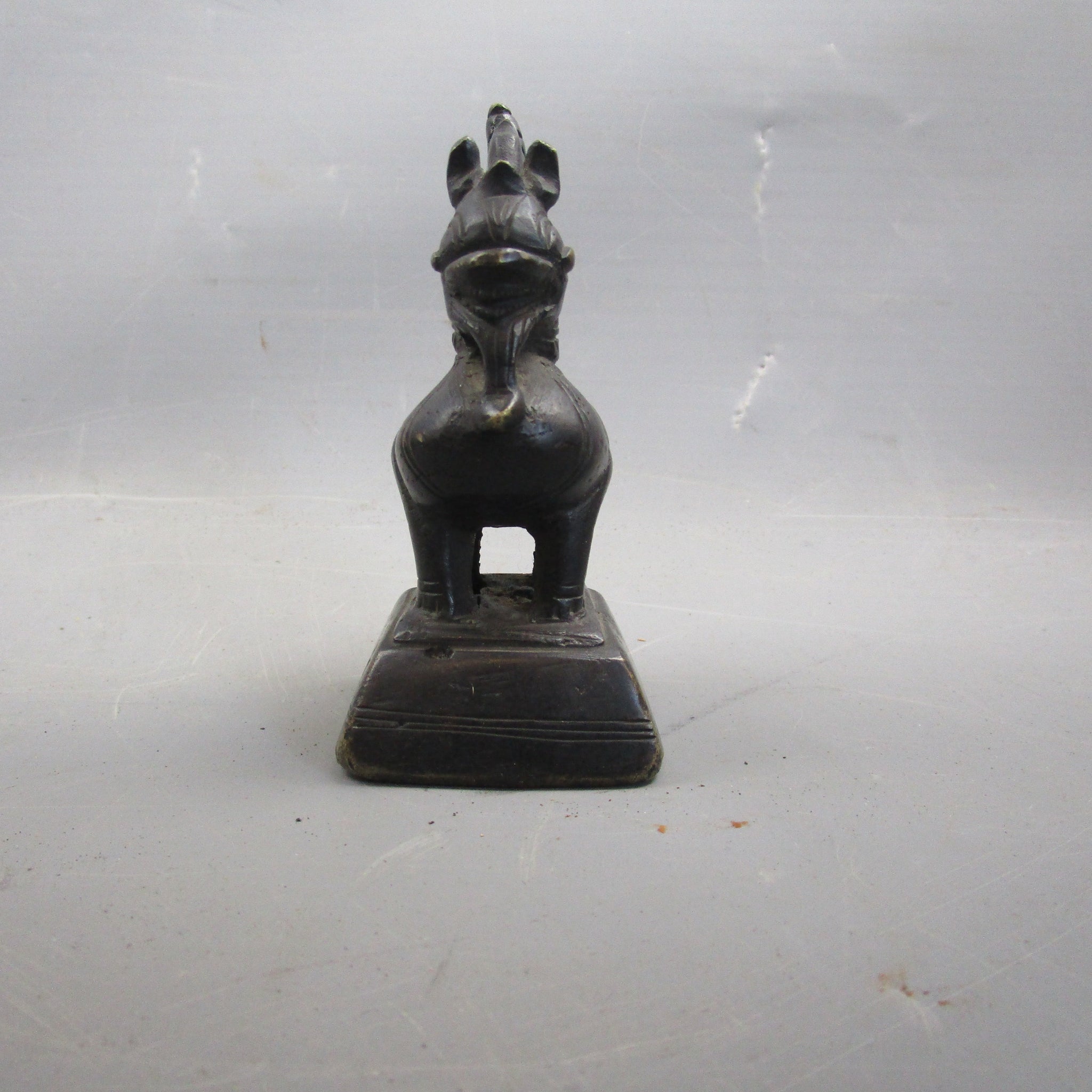 Asian Official Opium Or Gold Trade Weight Large Size Antique Victorian 1840