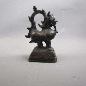 Asian Official Opium Or Gold Trade Weight Large Size Antique Victorian 1840