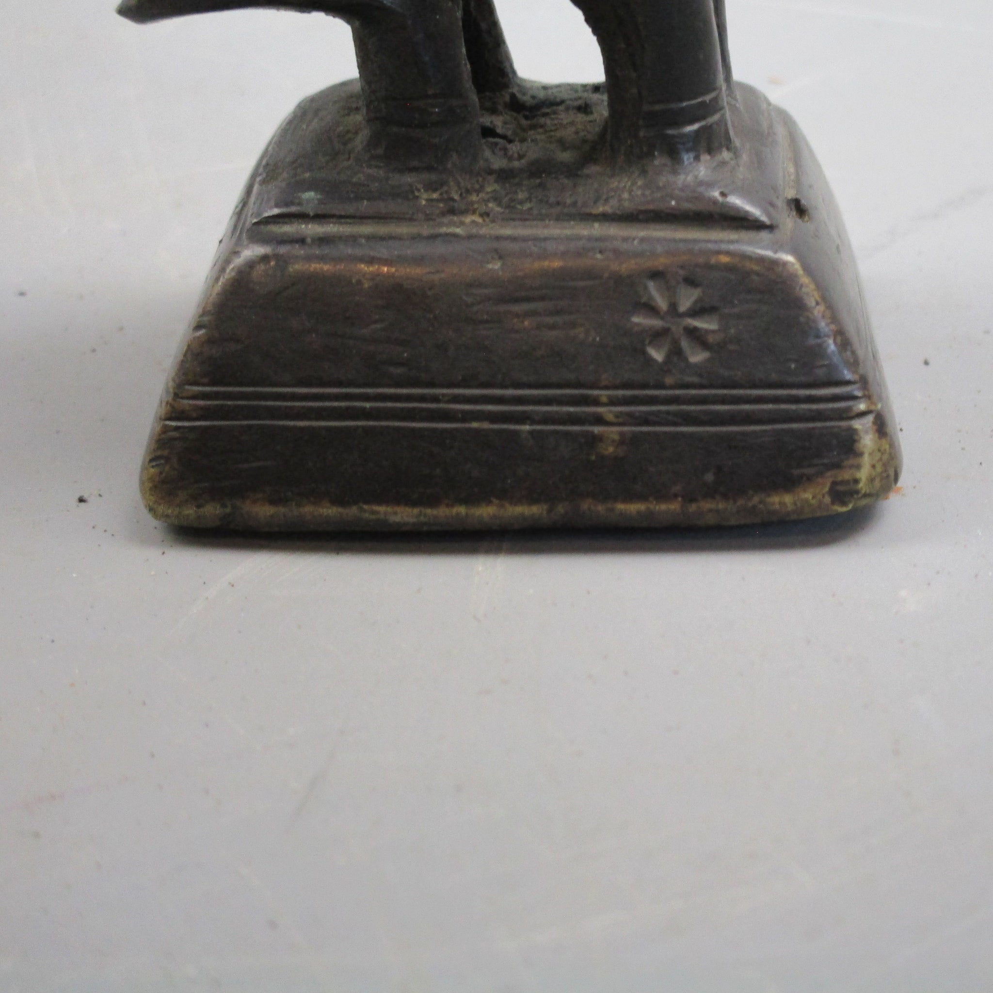Asian Official Opium Or Gold Trade Weight Large Size Antique Victorian 1840