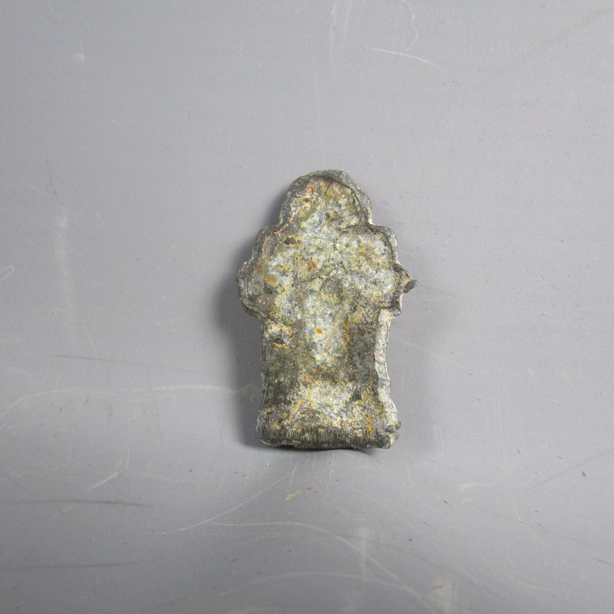 Asian Votive Deity Cast Metal Shrine Offering Antique Victorian c1850