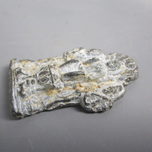 Asian Votive Deity Cast Metal Shrine Offering Antique Victorian c1850