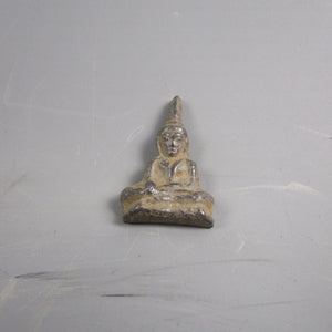 Asian Votive Deity Offering In Cast Metal Antique Victorian c1850