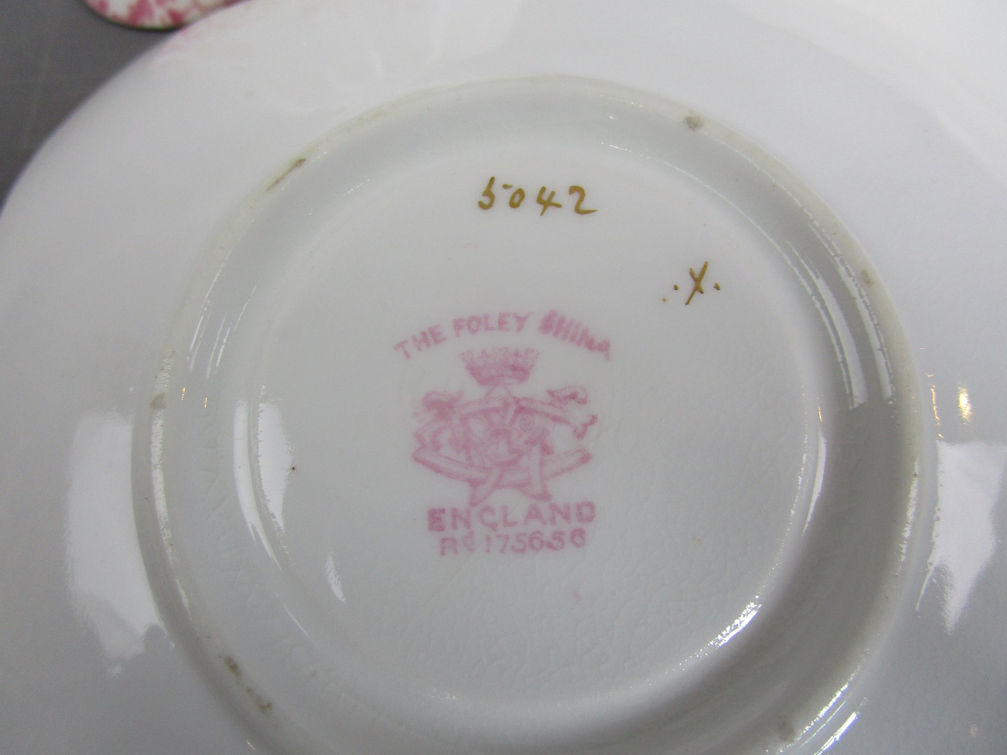 Bone China Charles Wileman Trailing Ivy Trio Antique Victorian c1891