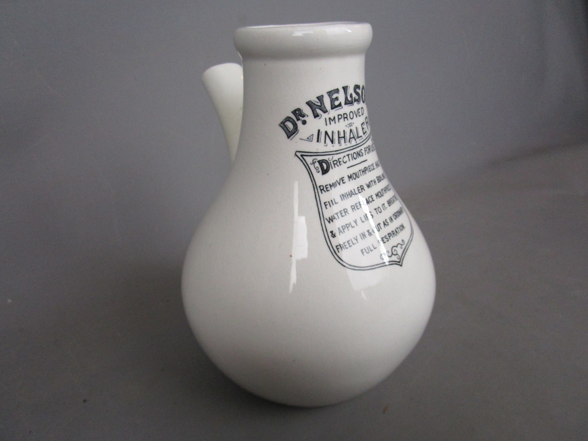 Dr Nelsons Improved Inhaler Antique Victorian c1900