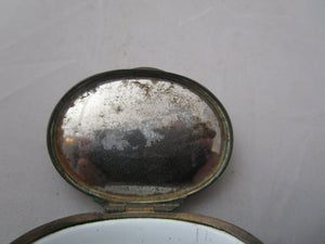 Enamel Patch Box The Gift Is Small Antique Georgian c1800