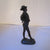 A Fine Bronze Figure Of A Young Peasant Boy Holding A Cane Behind His Back Antique Victorian 1880