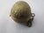 Gilt Metal Chatelaine Egg Thimble Case Antique Victorian c1880