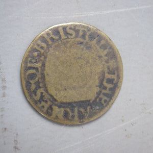 17th Century Bristol Trading Token C.B Dated 1652