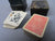 Miniature Playing Card Decks In Leather Box Antique Victorian c1900