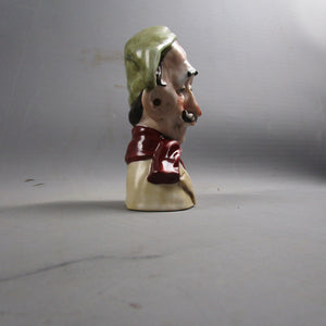 Novelty Old Man Ash Tray With Smoking Ears Vintage c1970