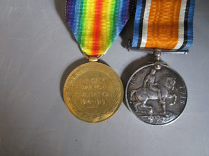 Silver World War I Group Of Medals Antique Edwardian c1914-1918