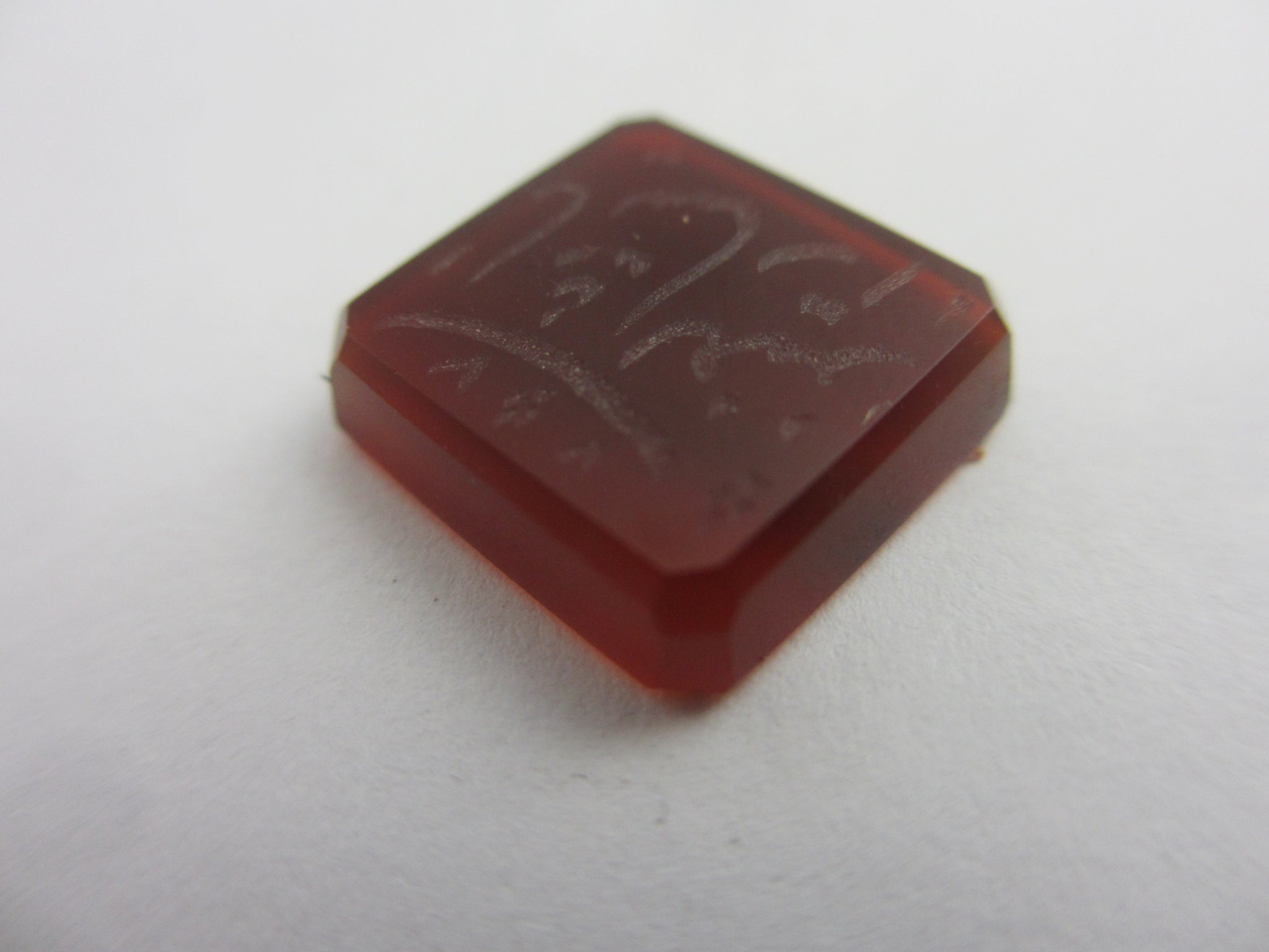 Intaglio Carnelian Islamic or Arabic Seal Antique c1890