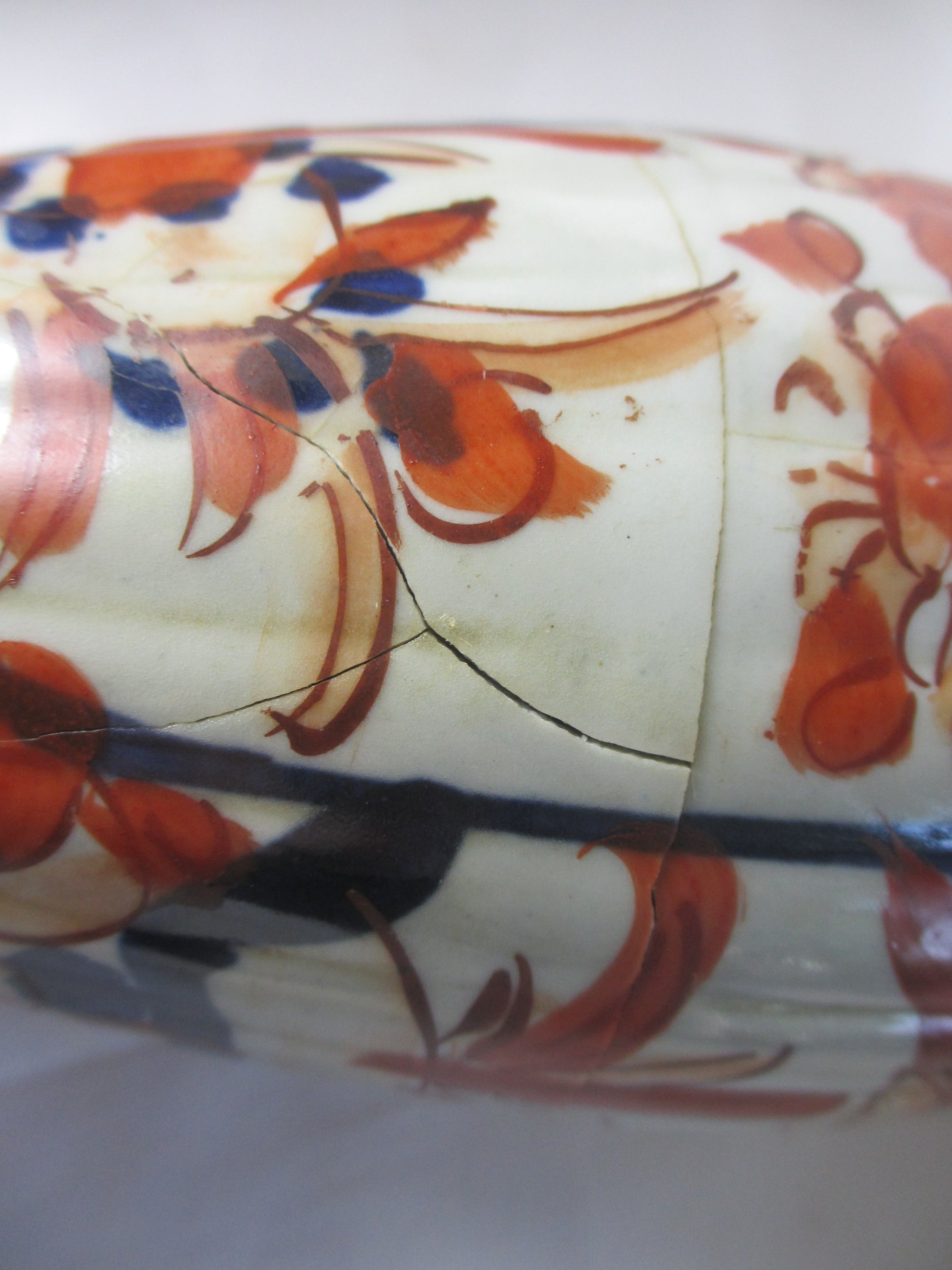 Pair of Japanese Imari Vases Antique c1890