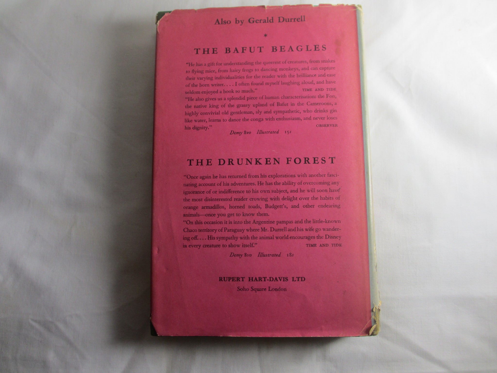 1st Edition "My Family and Other Animal" by Gerald Durrell Vintage Book 1956