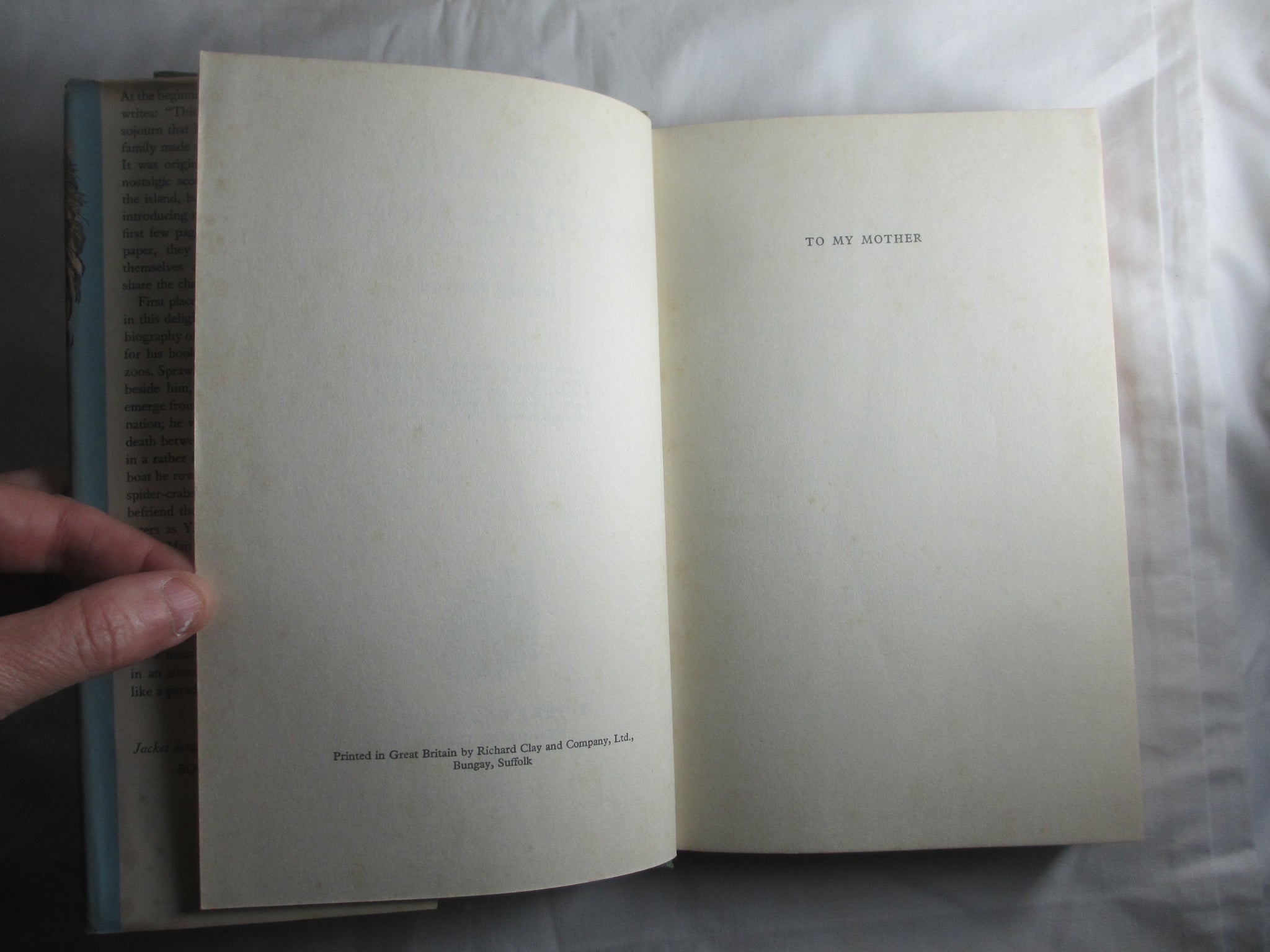 1st Edition "My Family and Other Animal" by Gerald Durrell Vintage Book 1956