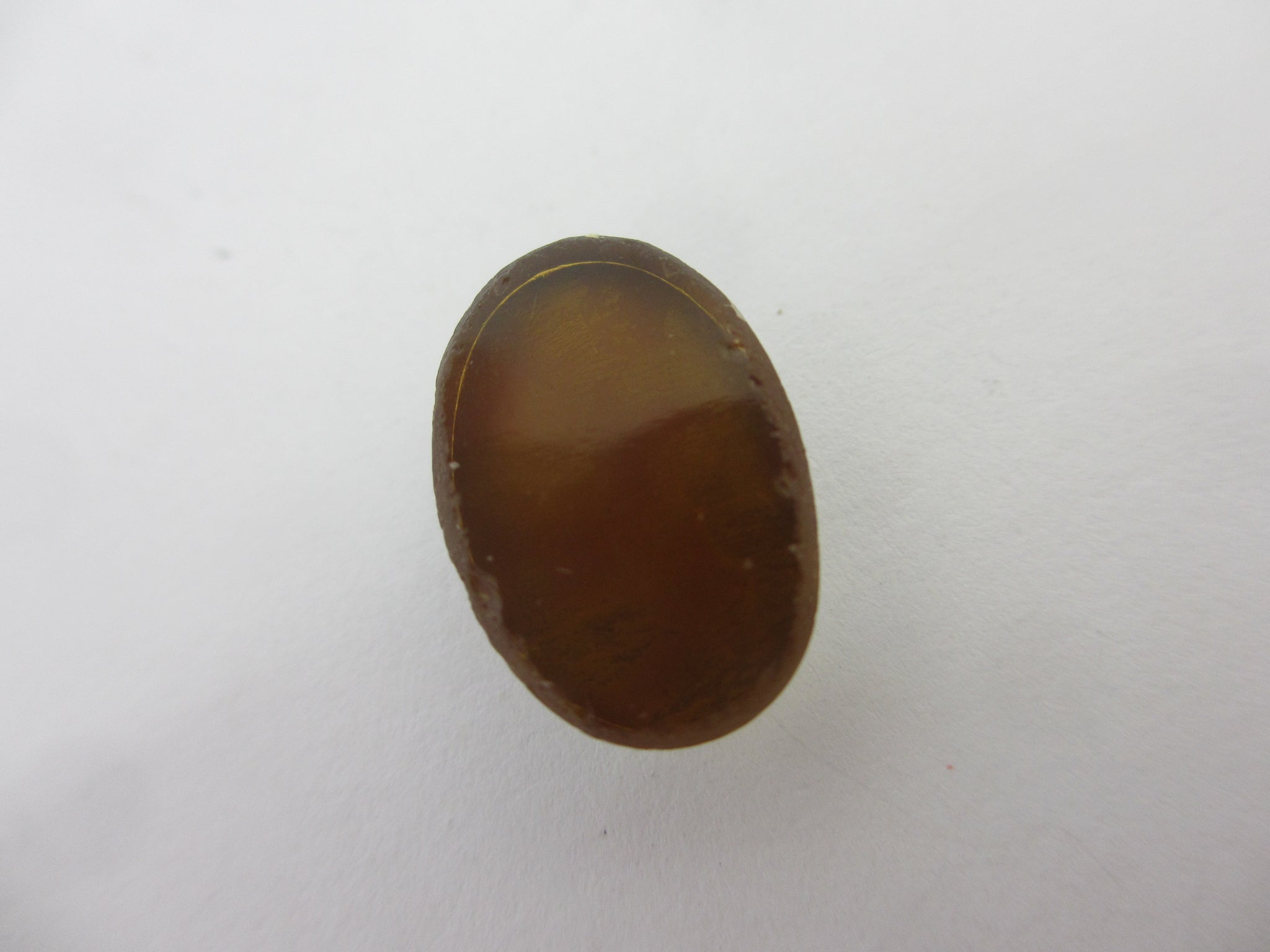 Cabochon Rock Crystal Pendant Vintage Art Deco c1920