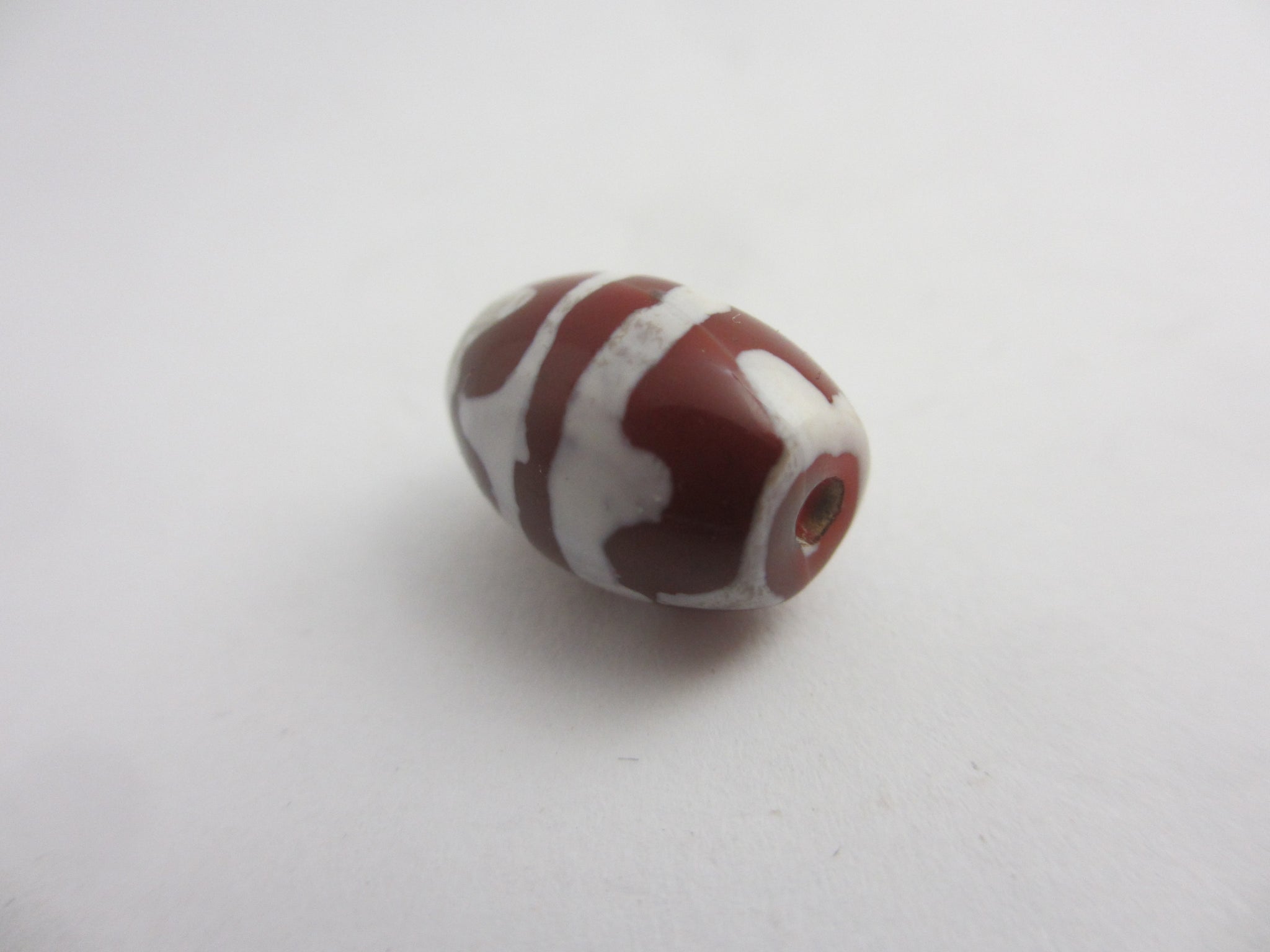 Dzi Bead Pendant Vintage Art Deco c1920