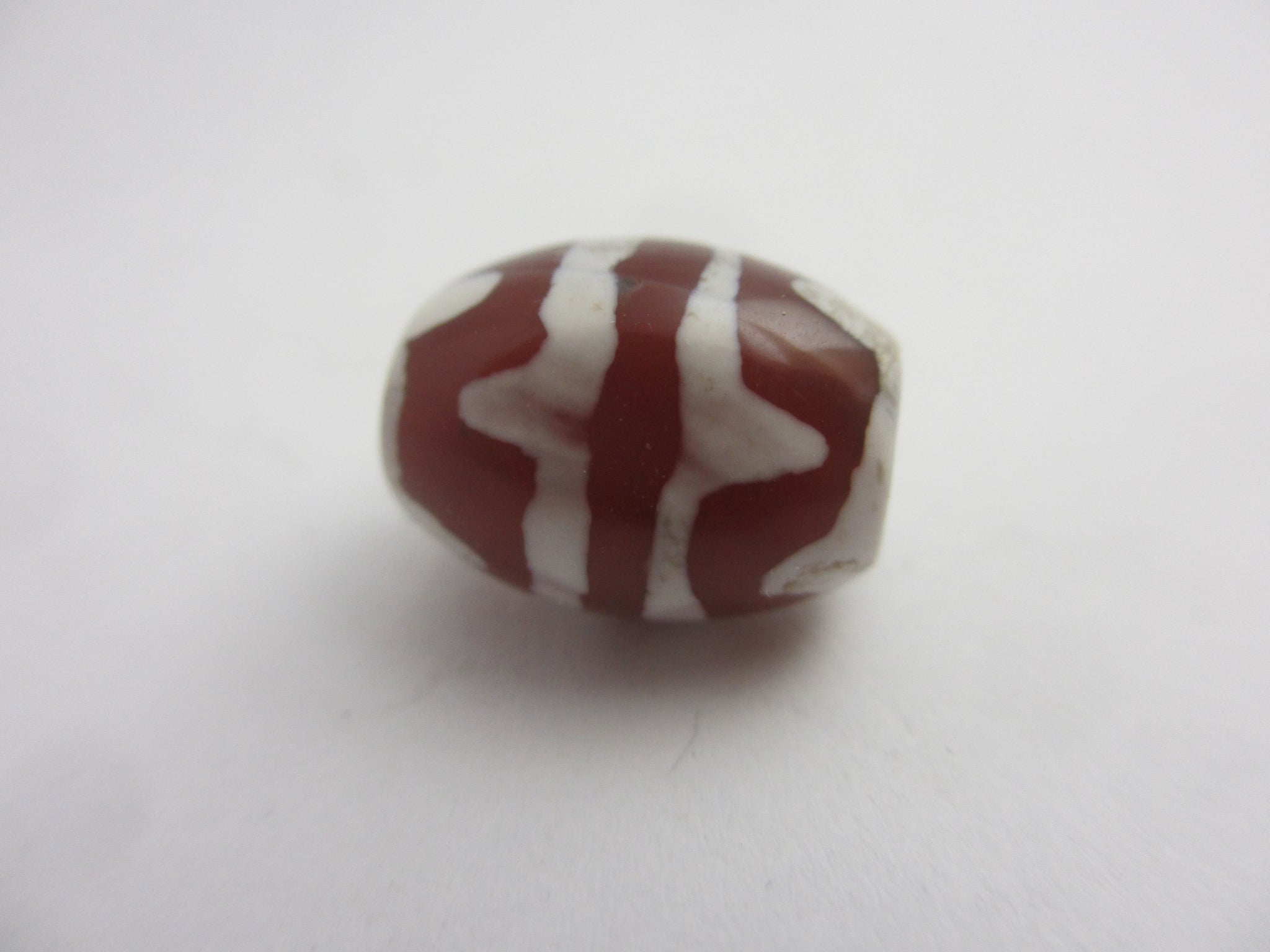 Dzi Bead Pendant Vintage Art Deco c1920