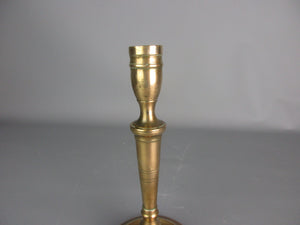Bell Metal Copper Candlestick Antique Georgian c1780