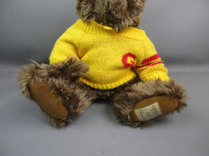 Giorgio Armani Yellow & Red Jumper Beverly Hills Collectors Bear Vintage c1990