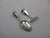 Boxed Silver Plated Children's Feeding Spoon & Pusher Edwardian c1910
