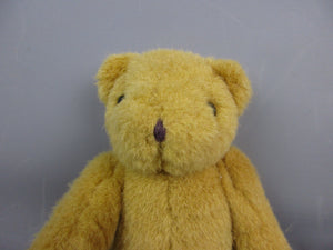 Small Jointed Teddy Bear Plush In The Manner Of Steiff Vintage c1960