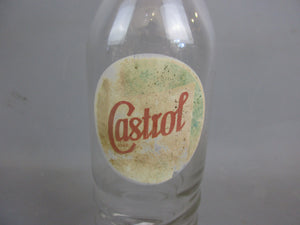 Castrol Motor Oil Bottle With Original Label Vintage c1960