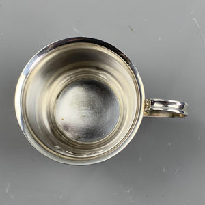 Silver Plate Little Danish Mug Vintage c1930