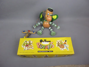 Pelham Puppet Baby Dragon Vintage Mid Century c1960