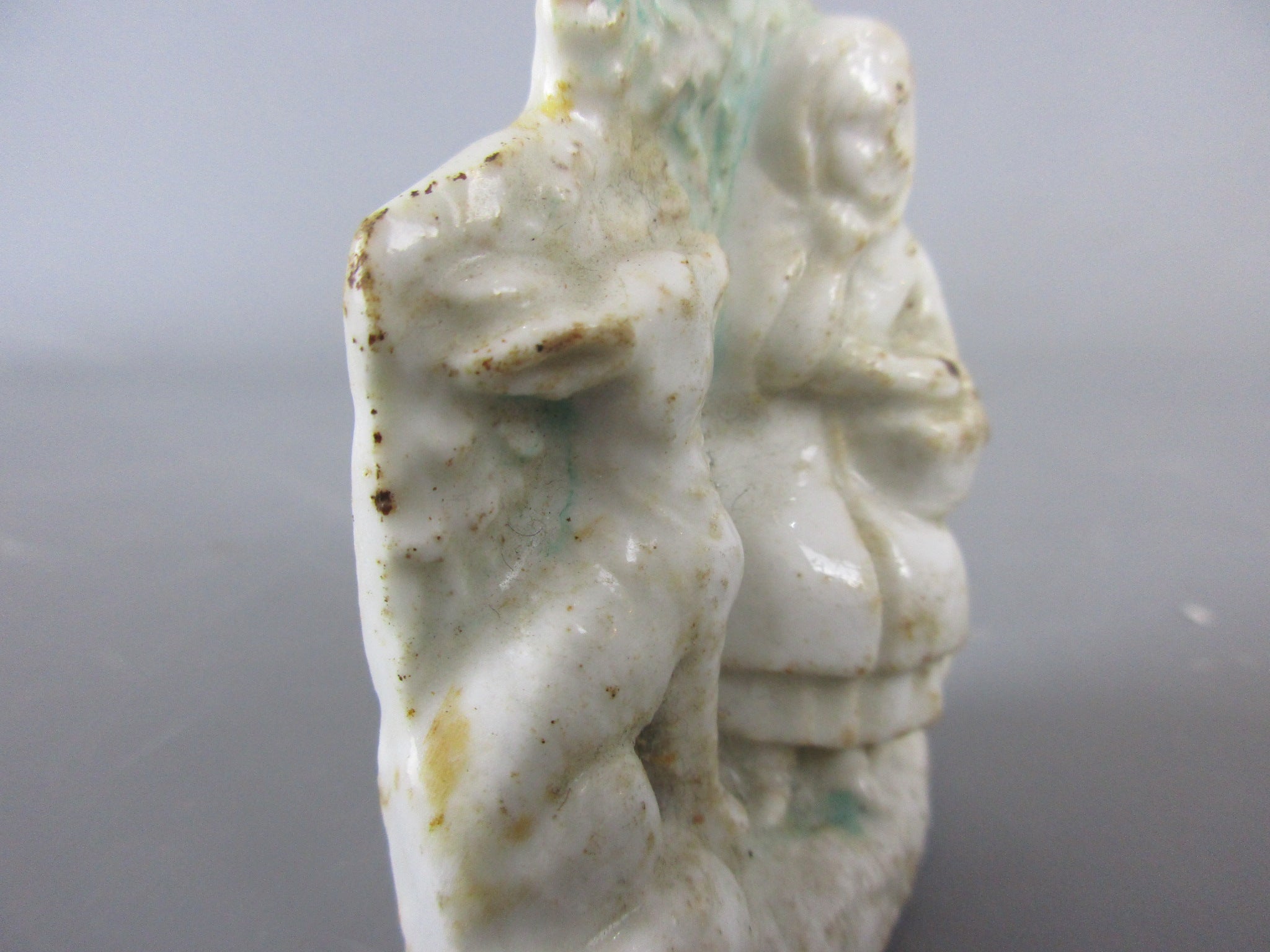 Staffordshire Little Red Riding Hood Figurine Antique 19th Century