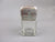 Sterling Silver And Glass Perfume Jar Antique Edwardian Birmingham 1902