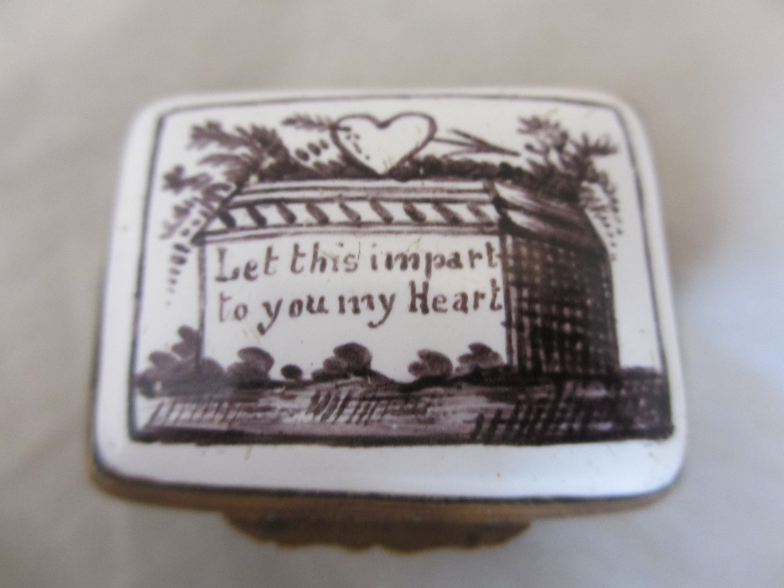 Let this impart to you my Heart!