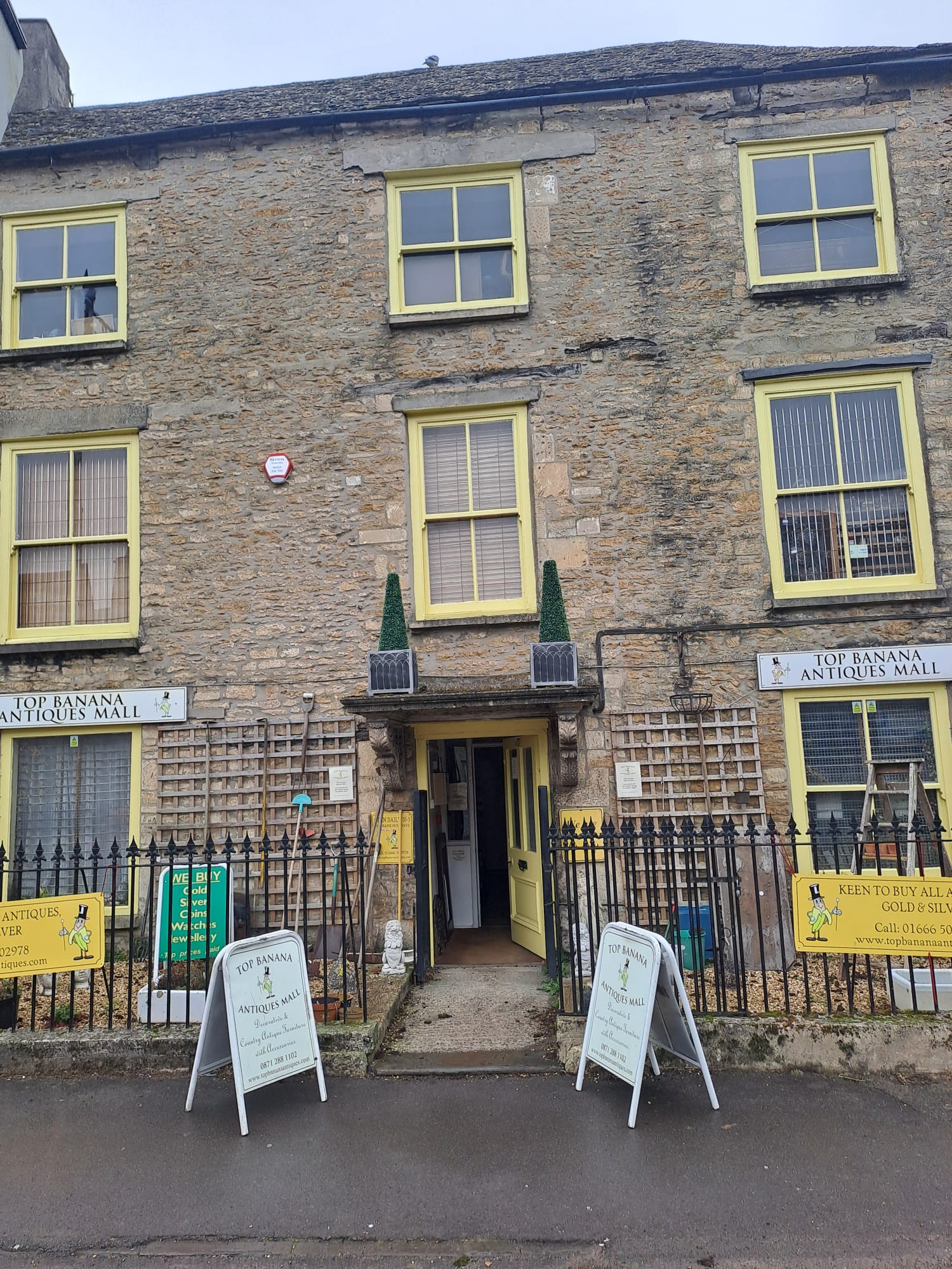 Imagine being able to say "I am self employed" or better still an antique dealer