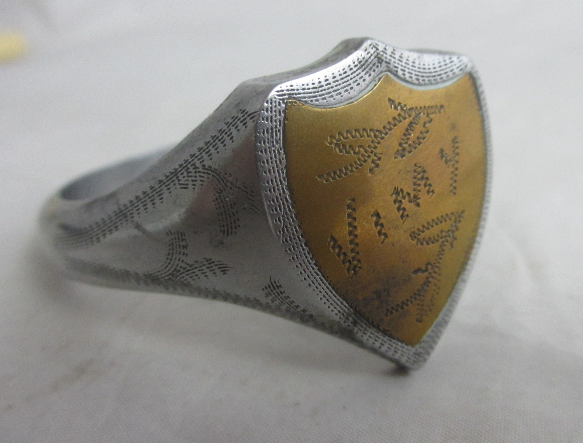 WWI Trench Art Napkin Ring