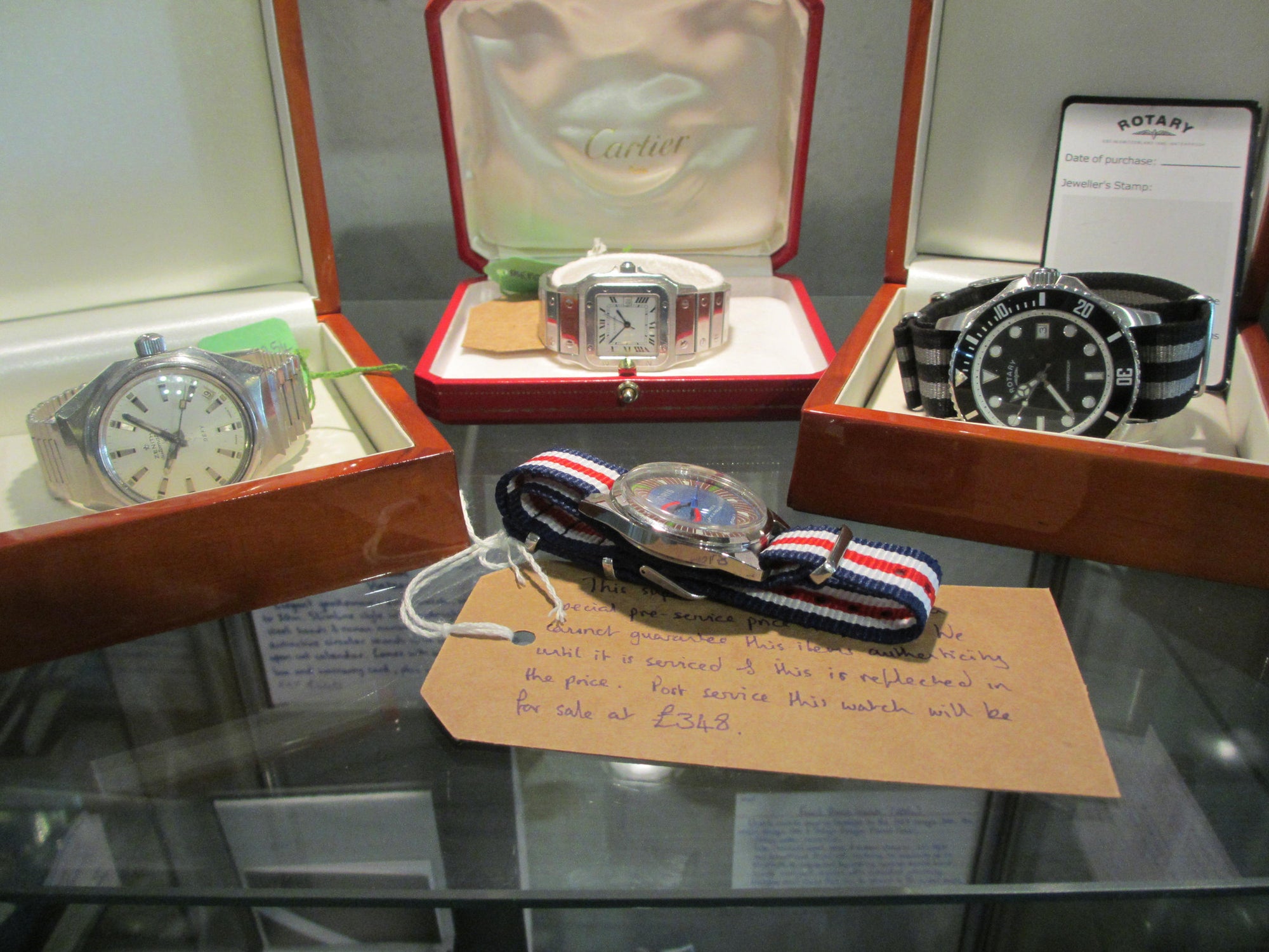 Vintage Wristwatches available at Top Banana.