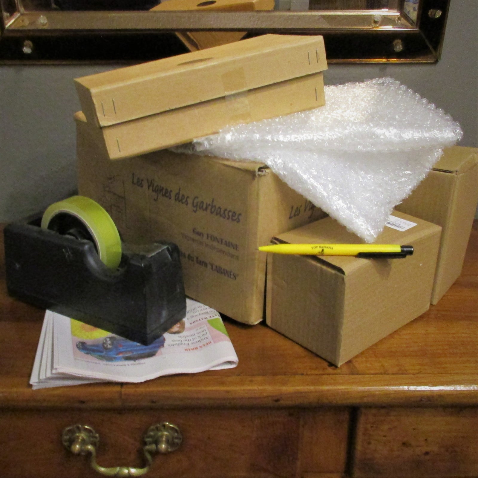 We are all about recycling here.....