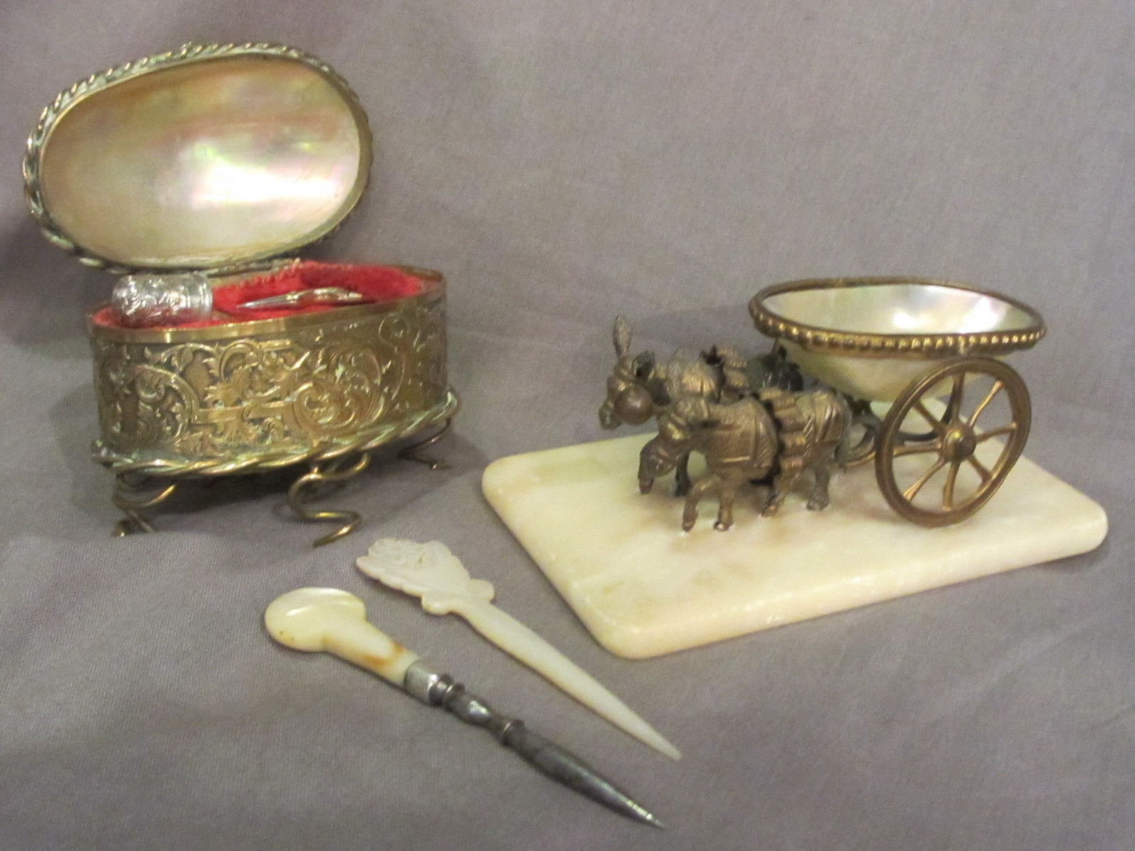 Elegant Pastimes, Sewing and Palais Royal.